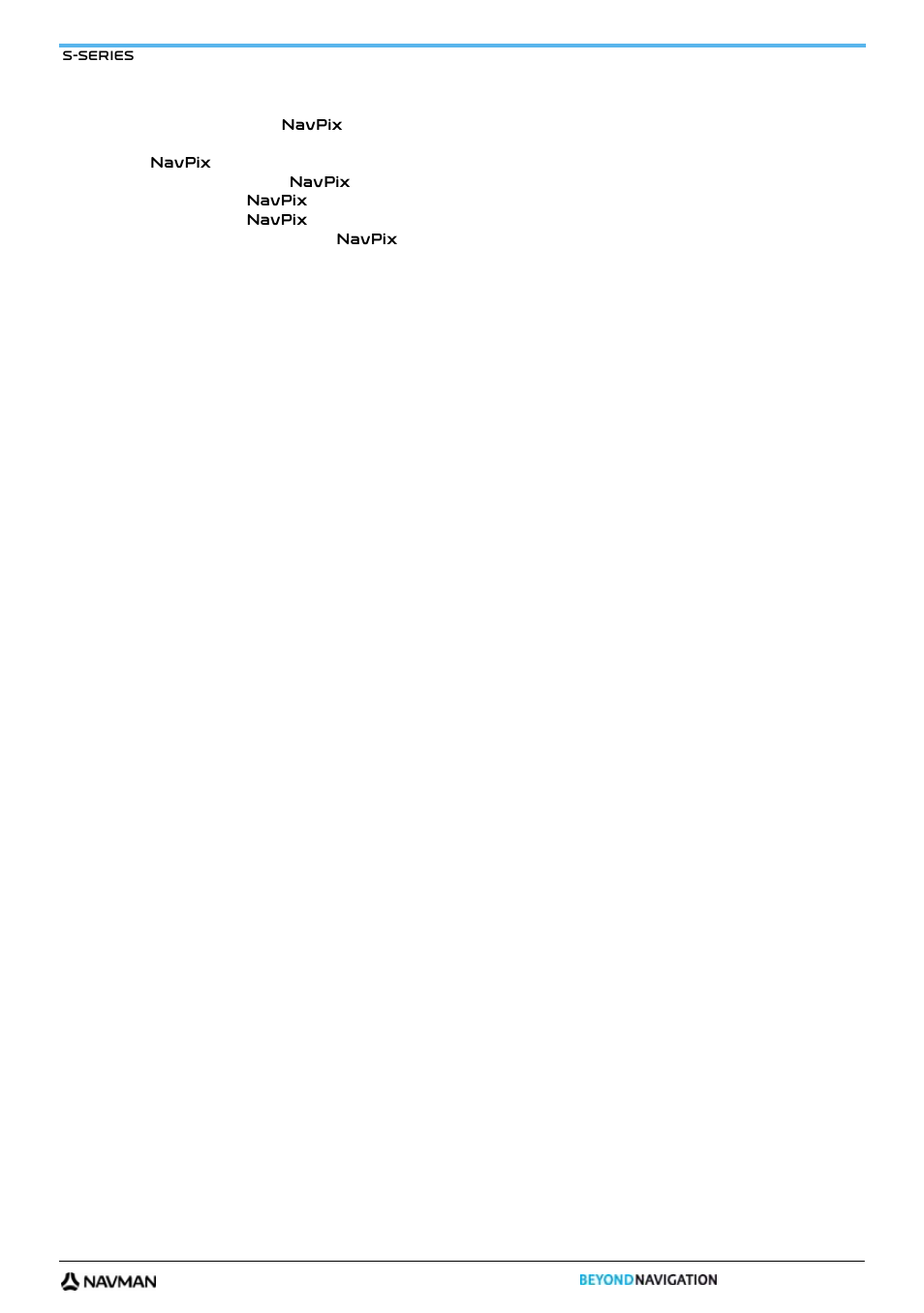 Navman S-Series User Manual | Page 5 / 133