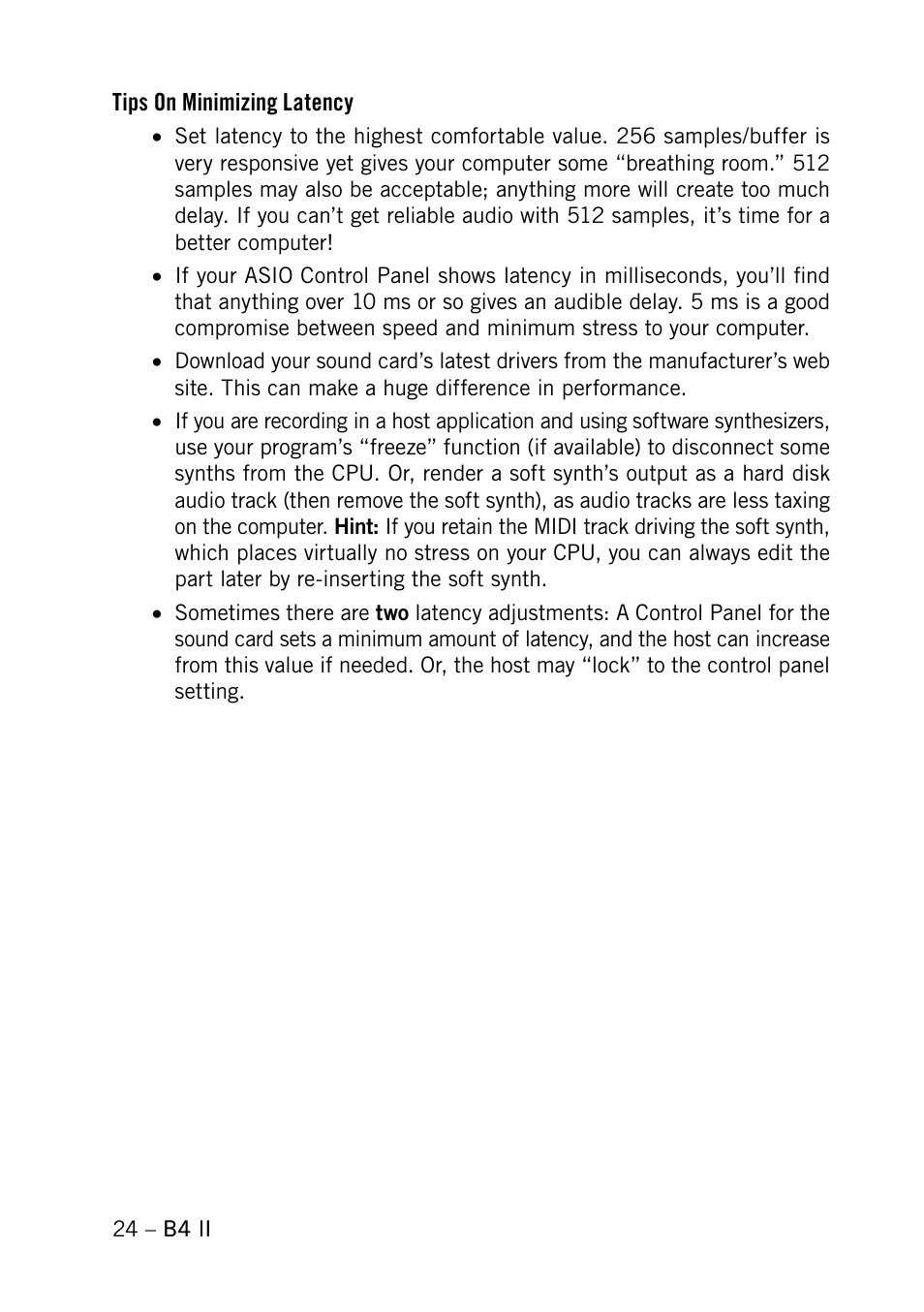 Native Instruments B4 II User Manual | Page 24 / 88