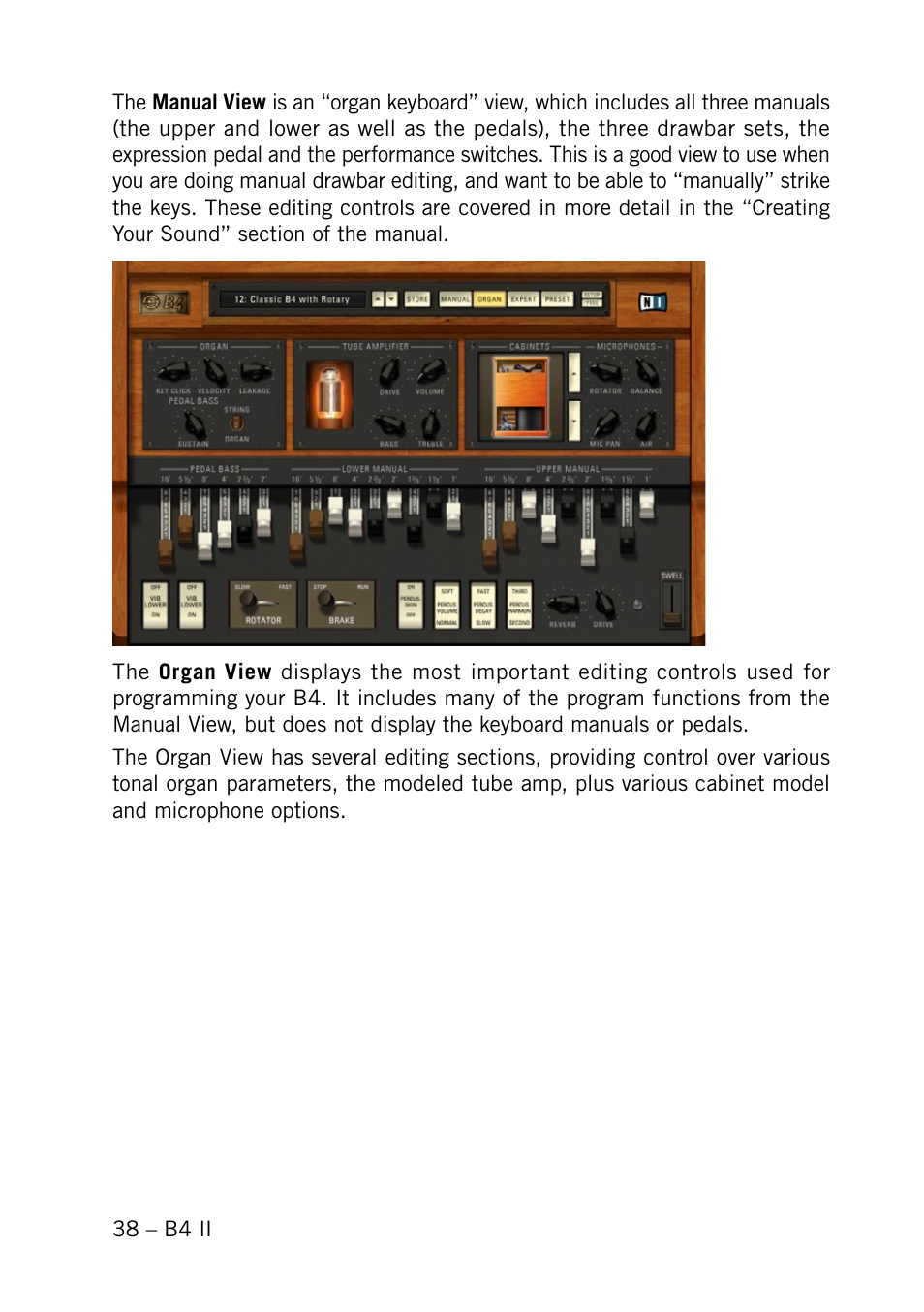 Native Instruments B4 II User Manual | Page 38 / 88