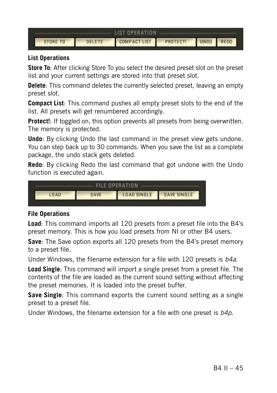 Native Instruments B4 II User Manual | Page 45 / 88