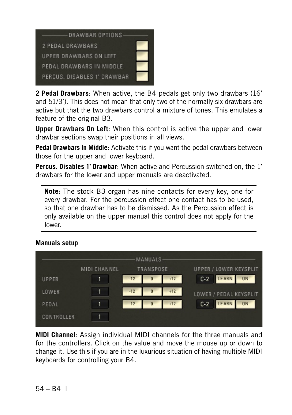 Native Instruments B4 II User Manual | Page 54 / 88