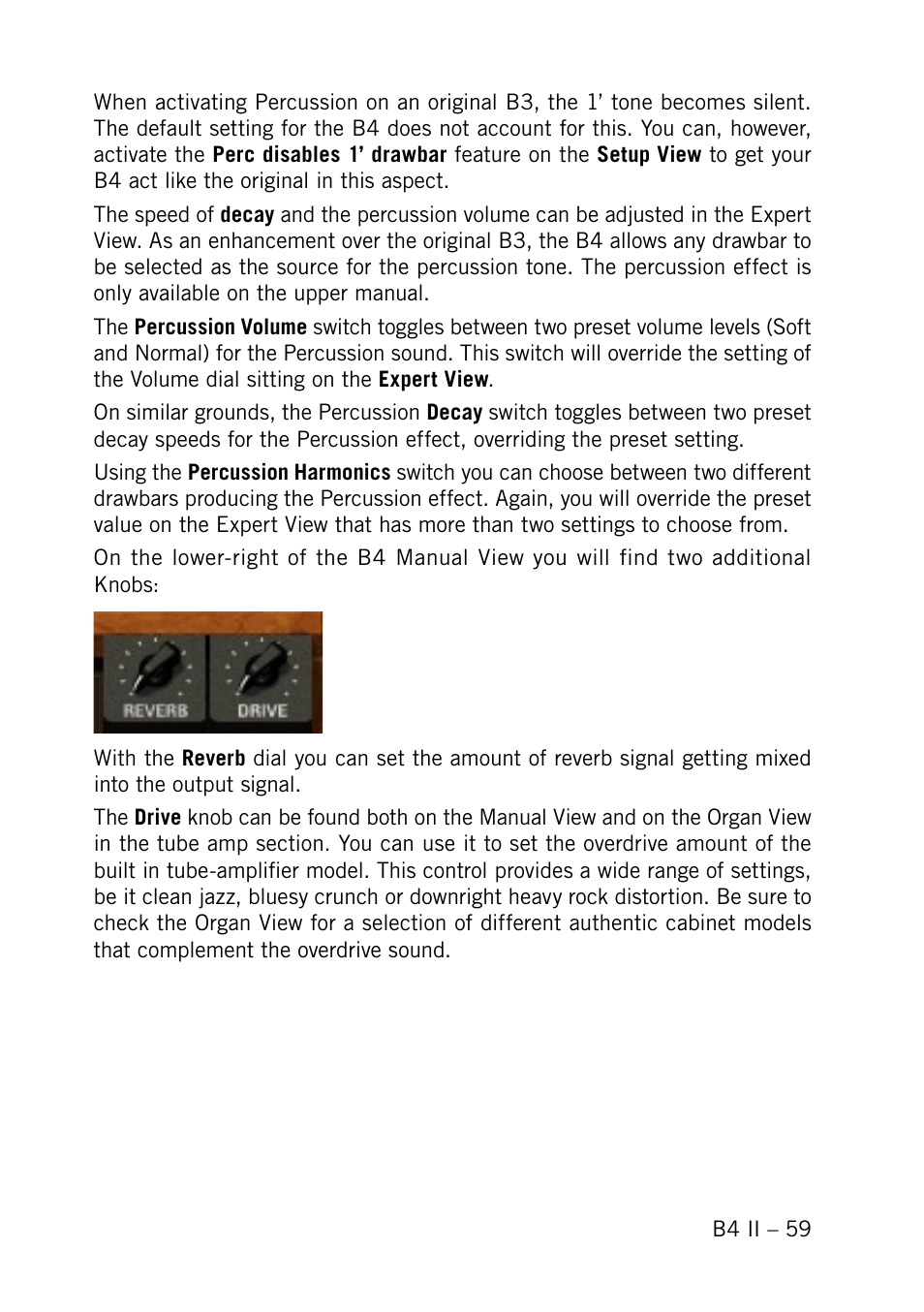 Native Instruments B4 II User Manual | Page 59 / 88