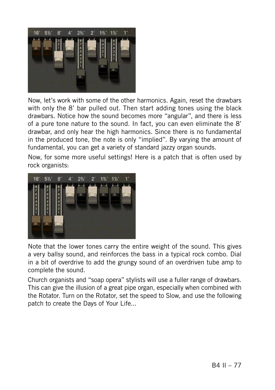 Native Instruments B4 II User Manual | Page 77 / 88