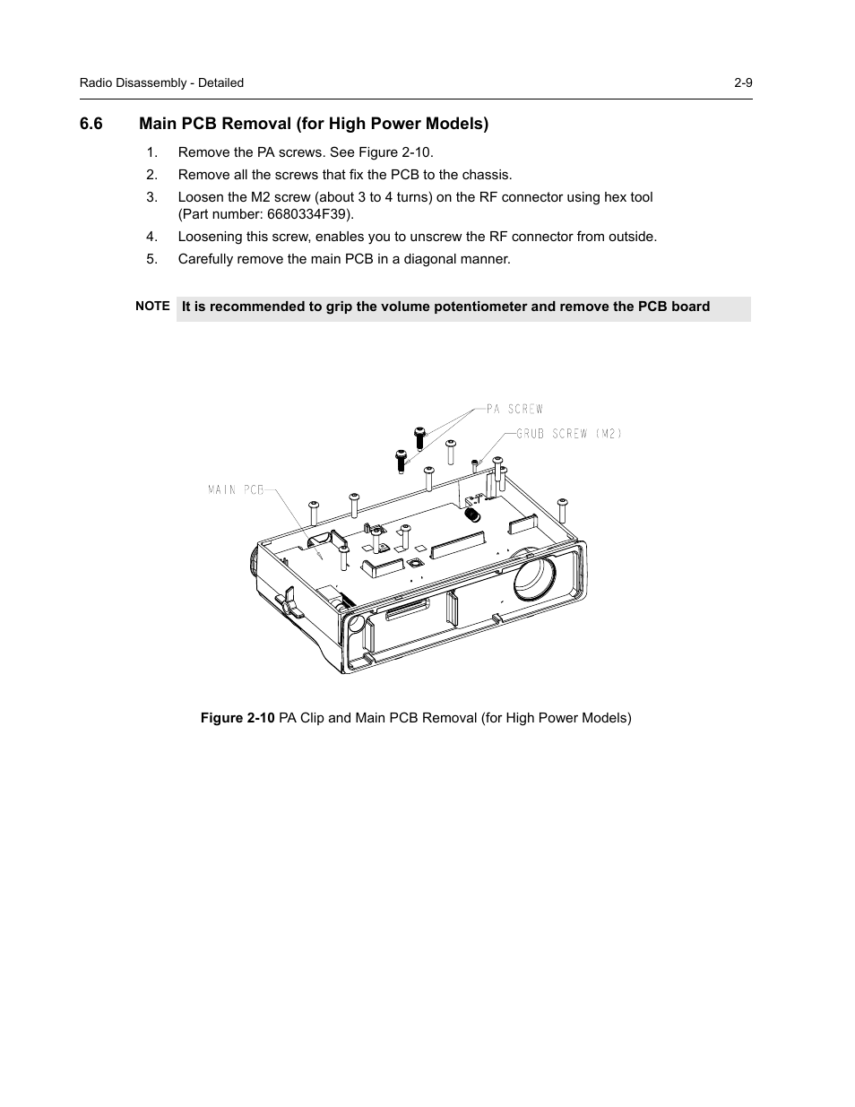 6 main pcb removal (for high power models) | Nikon RADIUS CM200 User Manual | Page 23 / 70