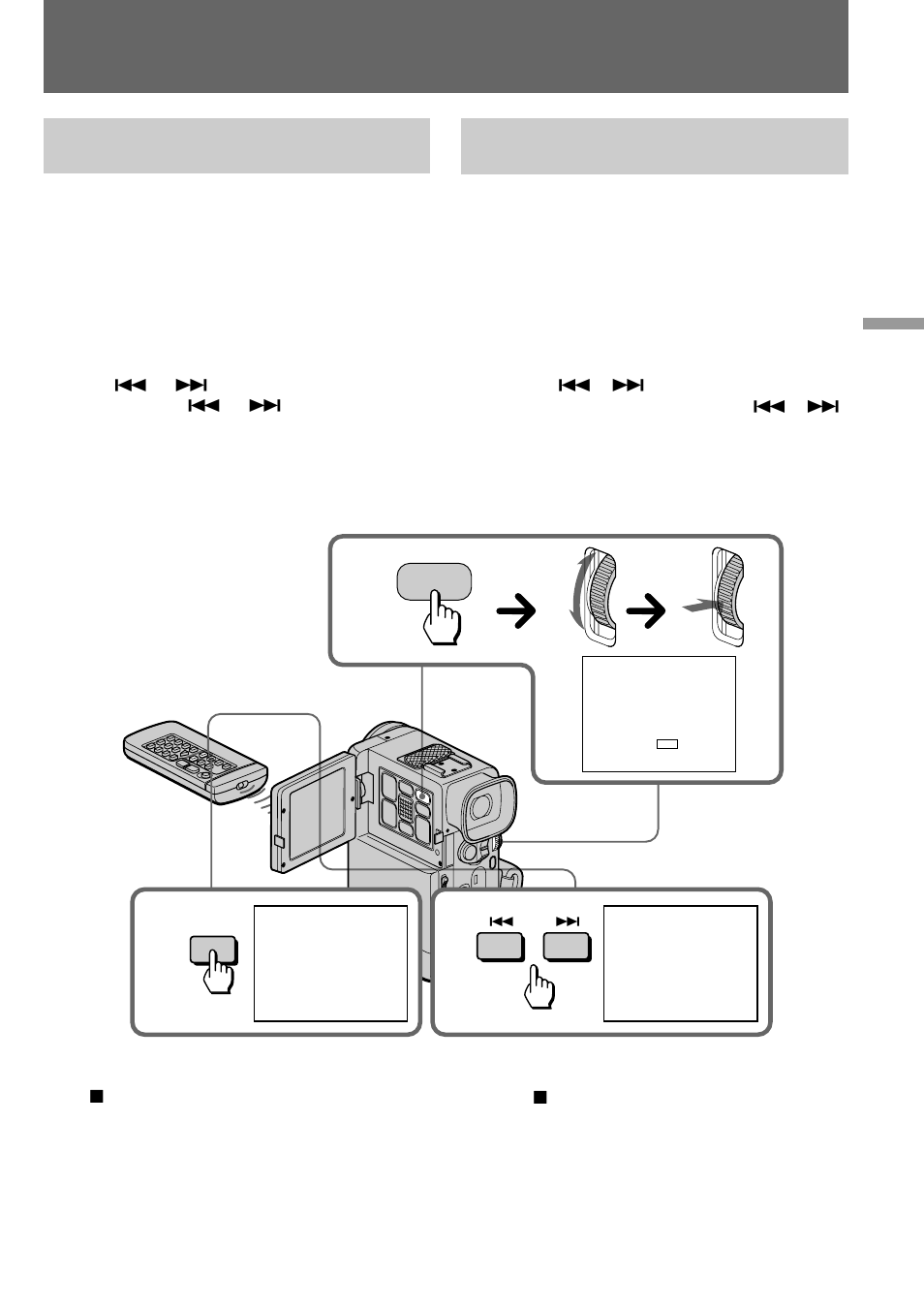 Searching for a photo - photo search/photo scan | Nikon DCR-PC10 User Manual | Page 65 / 124