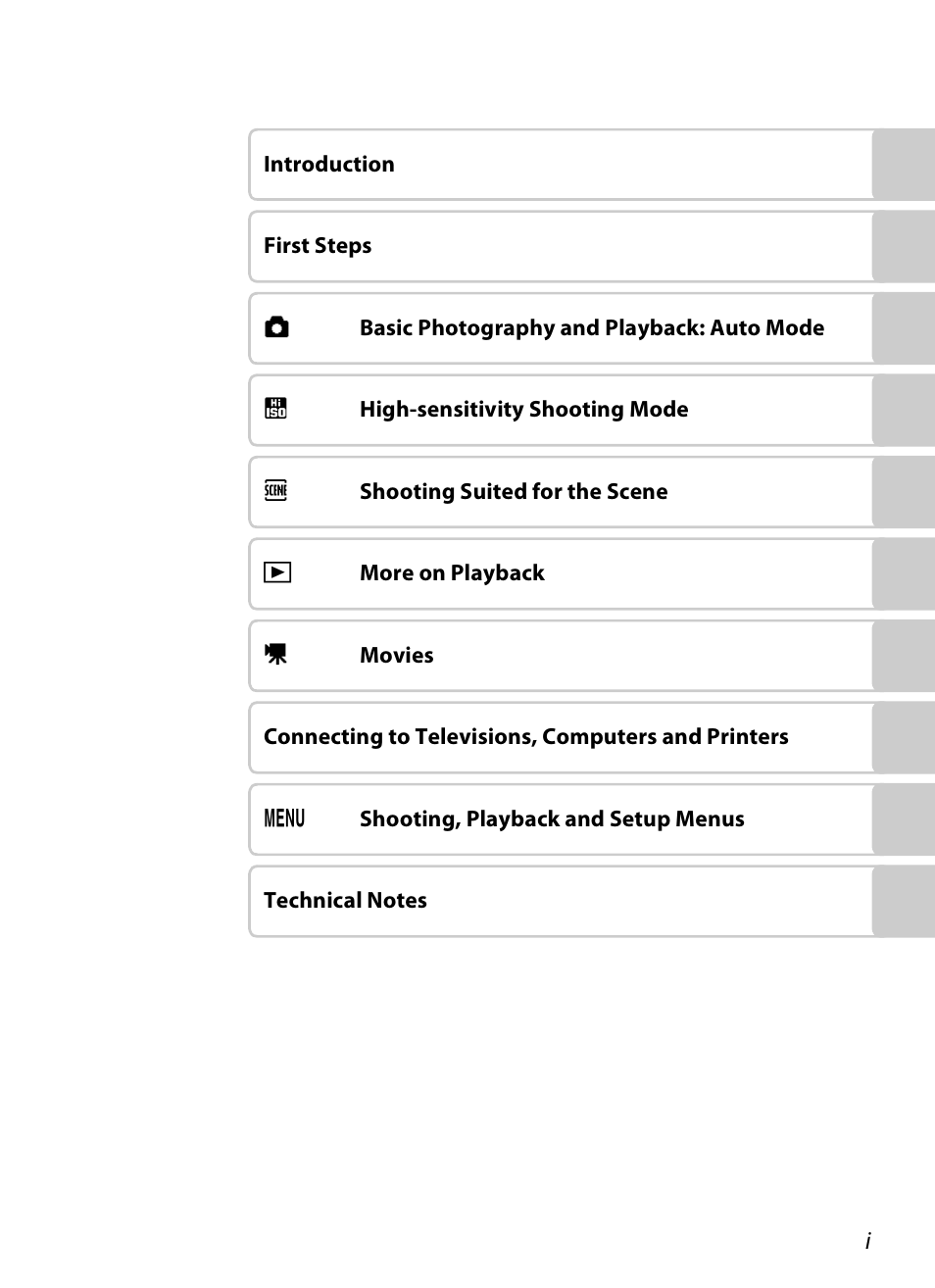 Nikon CoolPix S202 User Manual | Page 3 / 144