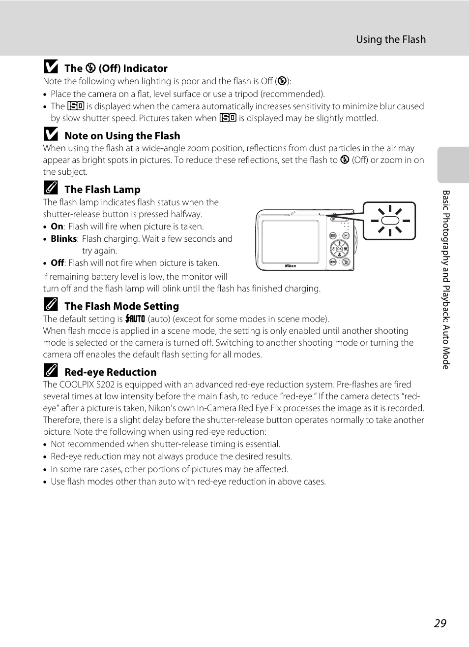 Nikon CoolPix S202 User Manual | Page 41 / 144