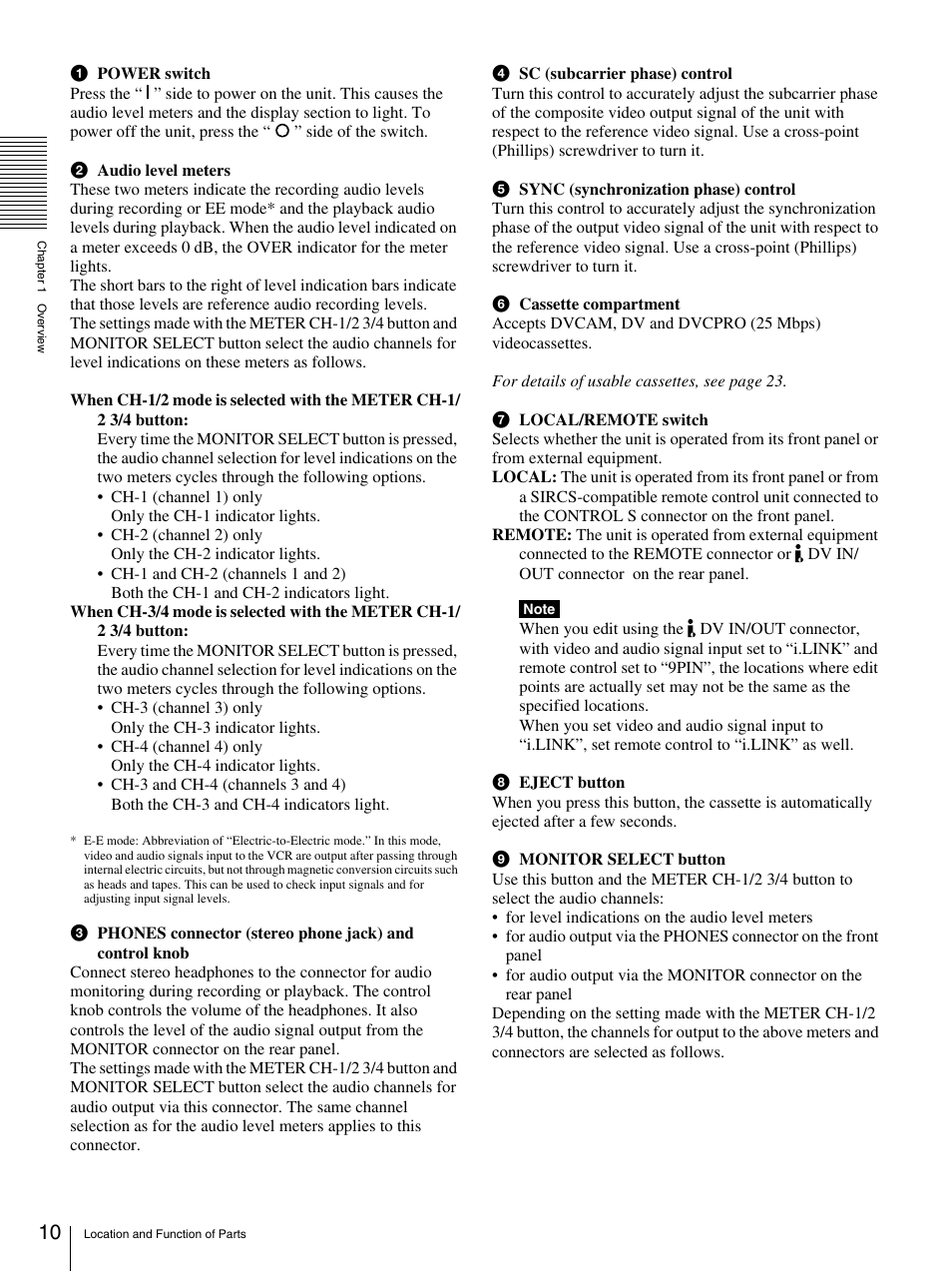 Nikon DSR-1500AP User Manual | Page 10 / 112