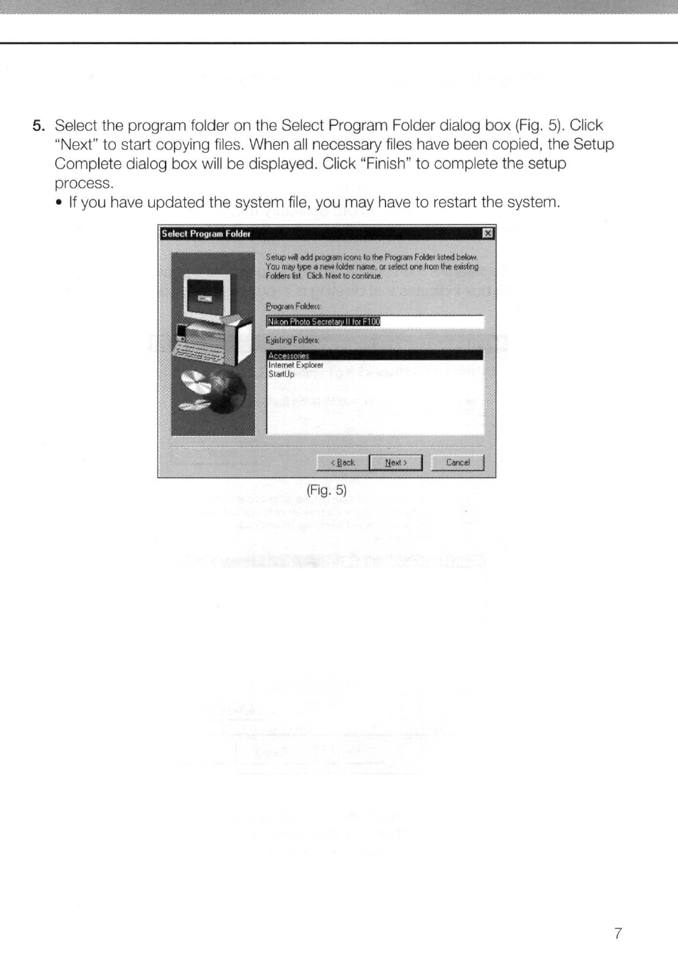 Fig. 5) | Nikon AC-2WE User Manual | Page 20 / 65
