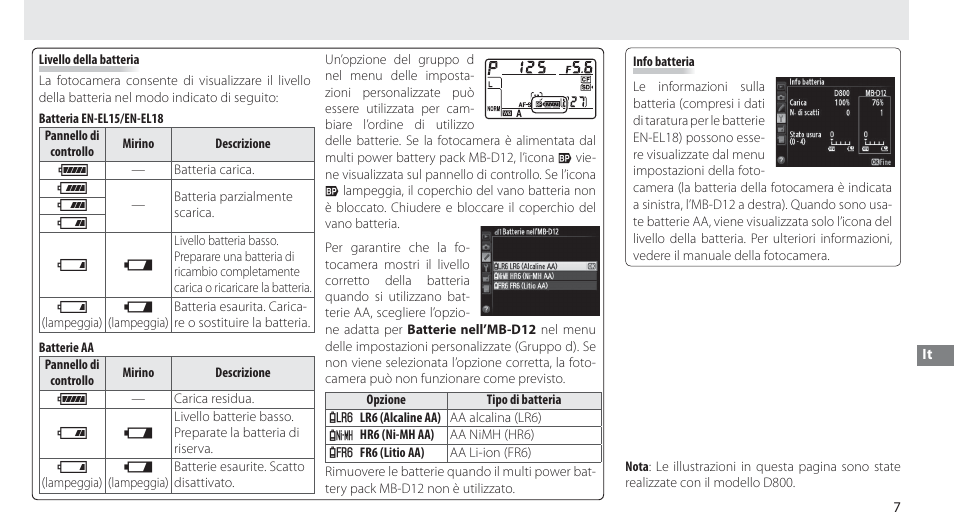 J i h d | Nikon Multi-Power Battery Pack MB-D12 User Manual | Page 121 / 244