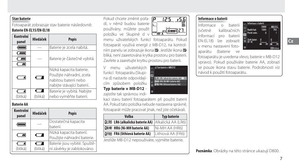 J i h d | Nikon Multi-Power Battery Pack MB-D12 User Manual | Page 151 / 244