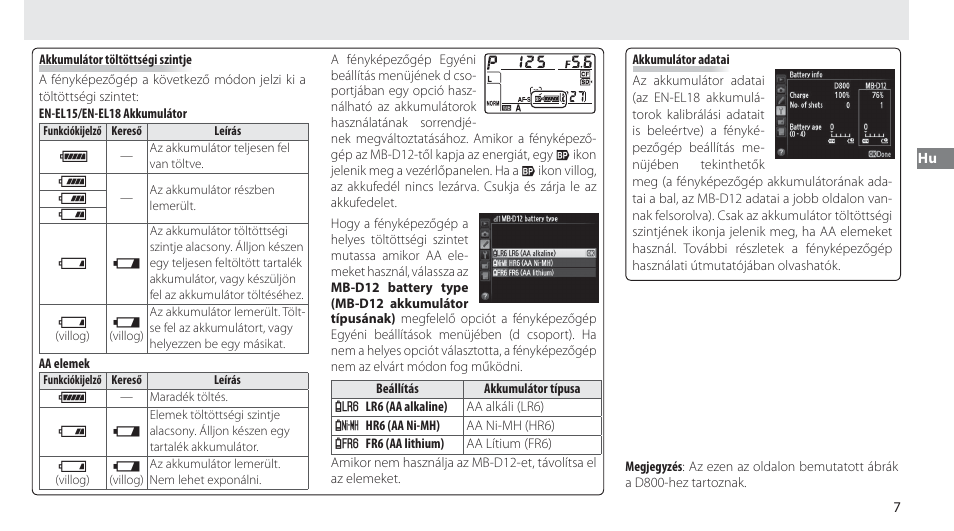 J i h d | Nikon Multi-Power Battery Pack MB-D12 User Manual | Page 161 / 244