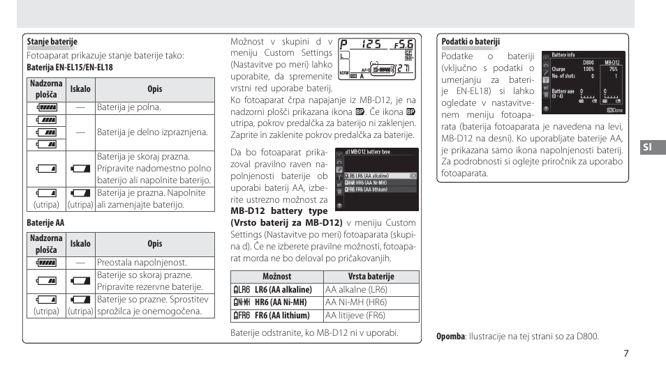 J i h d | Nikon Multi-Power Battery Pack MB-D12 User Manual | Page 181 / 244