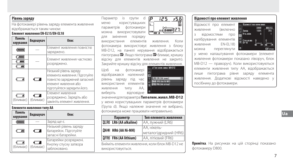 Ji h d | Nikon Multi-Power Battery Pack MB-D12 User Manual | Page 241 / 244