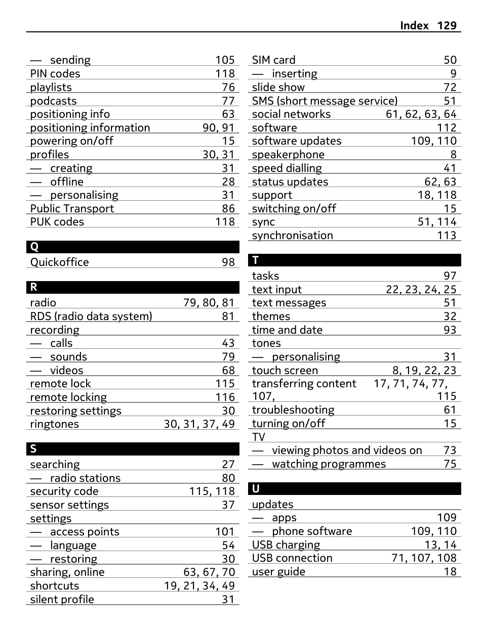 Nikon Nokia C6-01 User Manual | Page 129 / 130