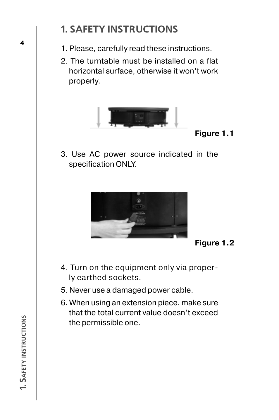 Safety instructions | Nikon XT100 User Manual | Page 4 / 64