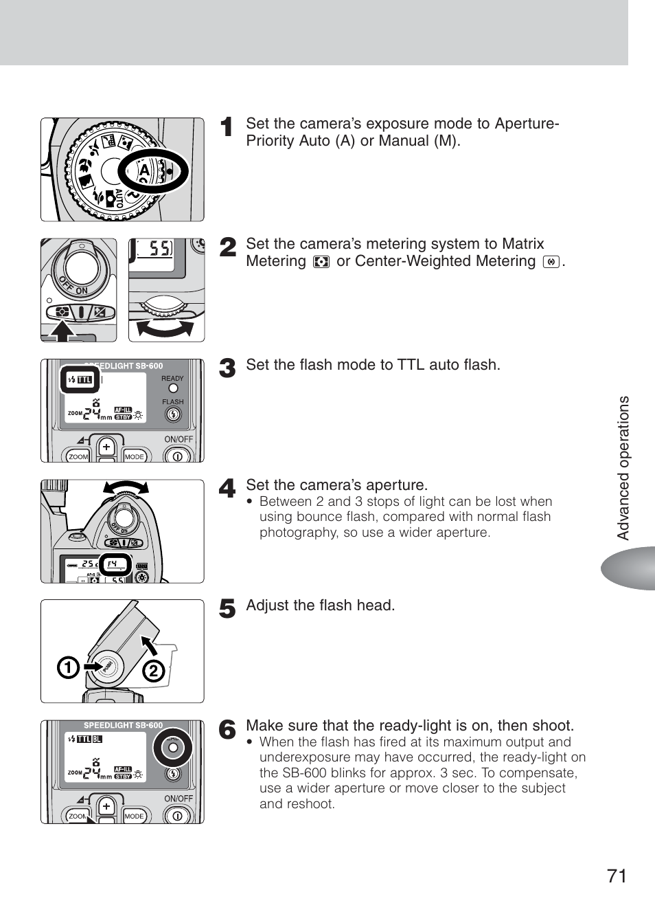 Nikon Speedlight SB-600 User Manual | Page 71 / 92