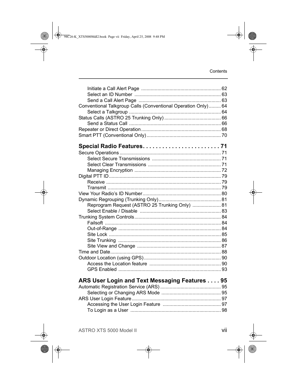 Nikon ASTRO XTS-5000 User Manual | Page 10 / 163
