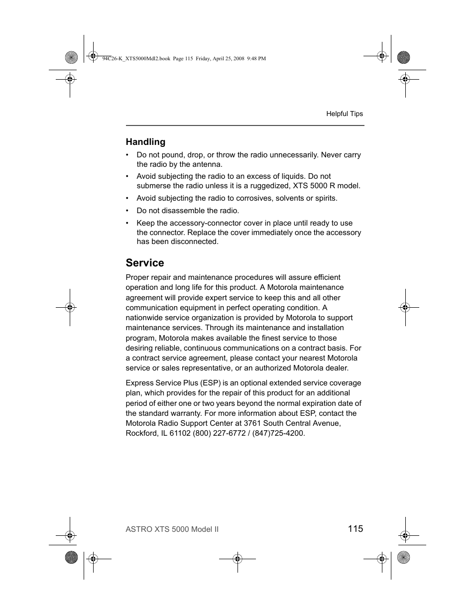 Handling, Service | Nikon ASTRO XTS-5000 User Manual | Page 128 / 163