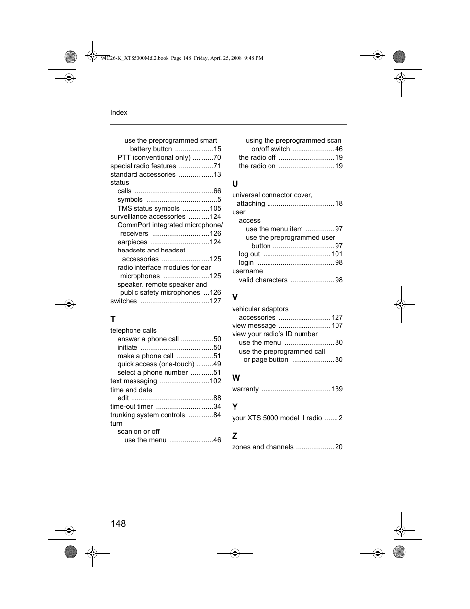 Nikon ASTRO XTS-5000 User Manual | Page 161 / 163