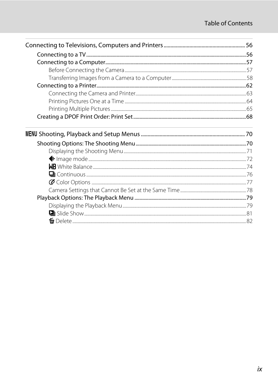 Nikon Coolpix L24 User Manual | Page 11 / 144