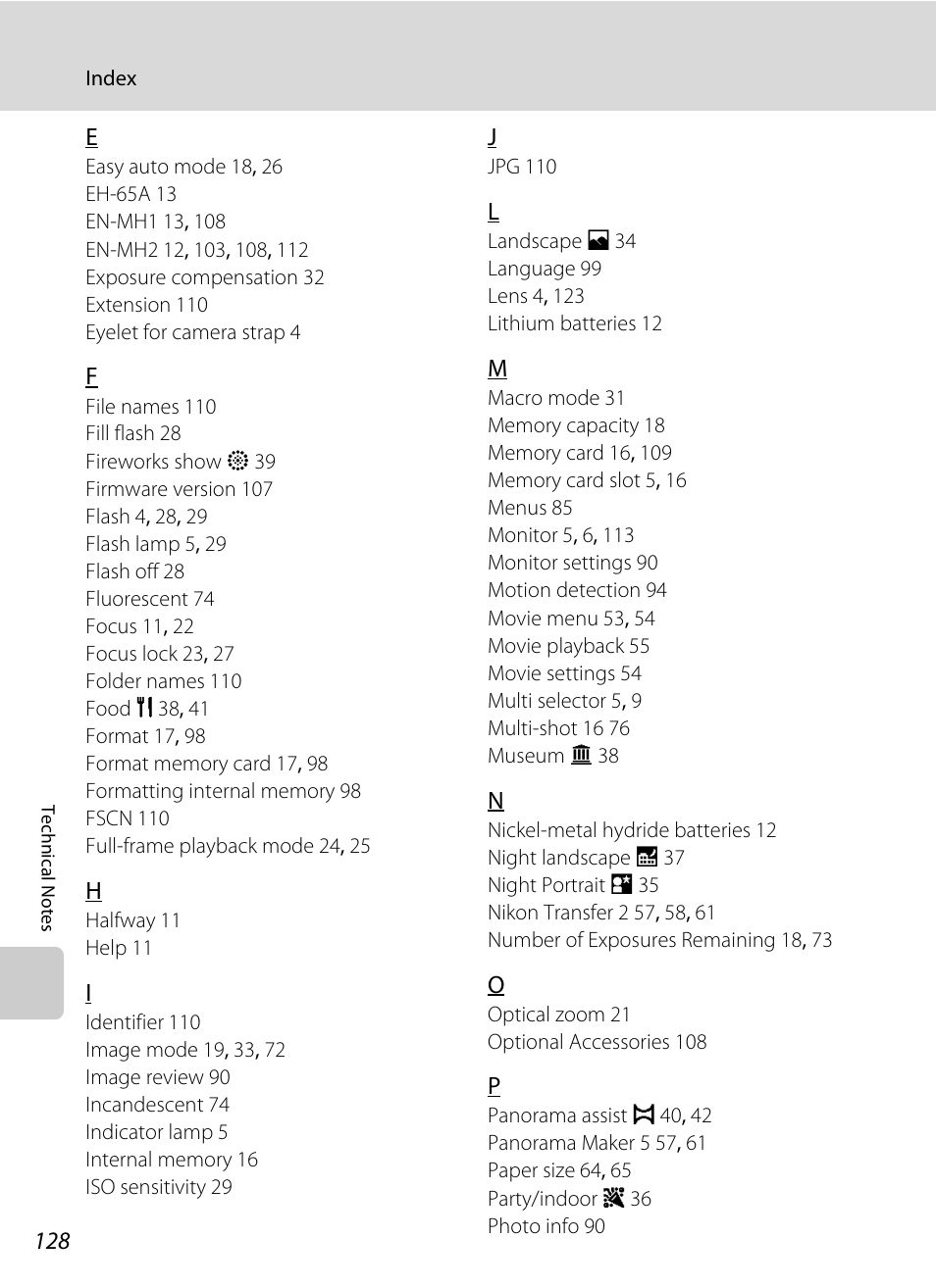 Nikon Coolpix L24 User Manual | Page 140 / 144