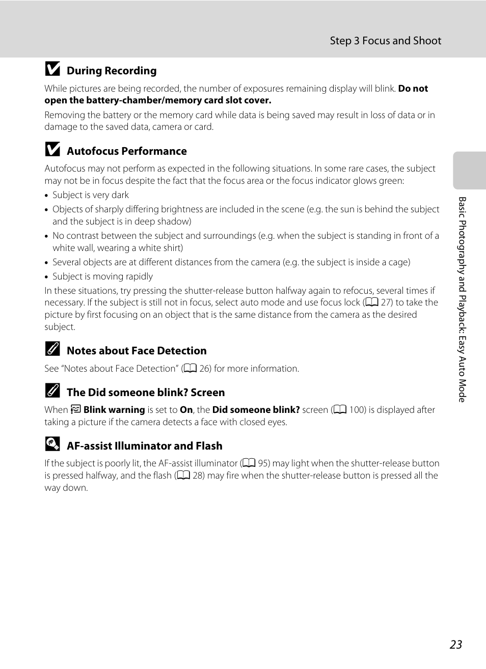 Nikon Coolpix L24 User Manual | Page 35 / 144