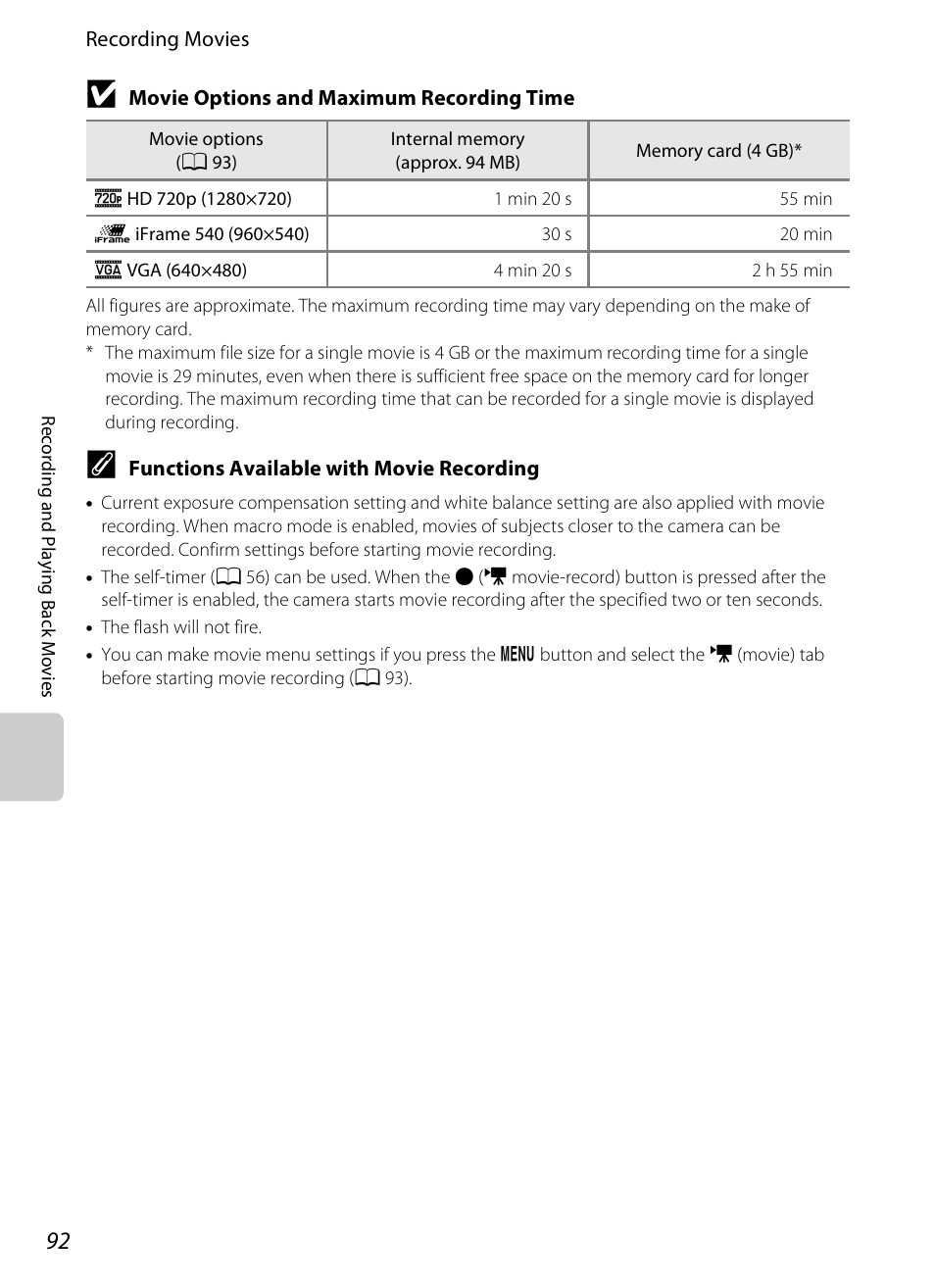 Nikon S1200PJ User Manual | Page 110 / 228