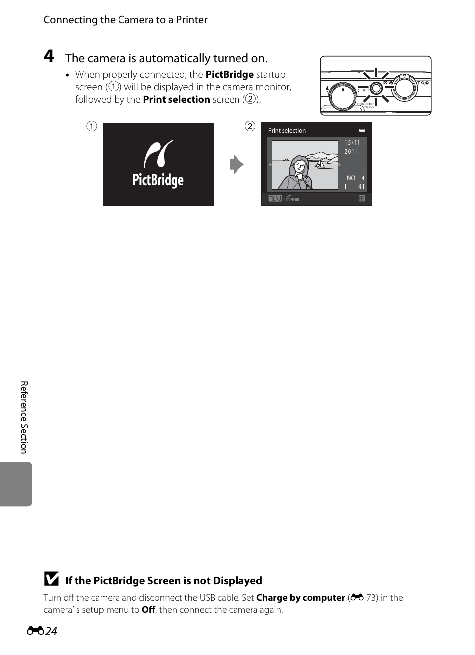 The camera is automatically turned on | Nikon S1200PJ User Manual | Page 142 / 228