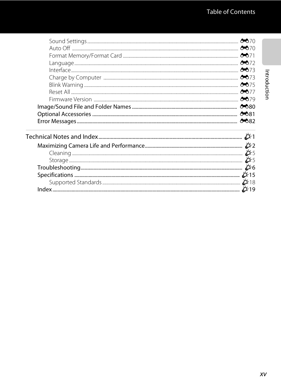 Nikon S1200PJ User Manual | Page 17 / 228