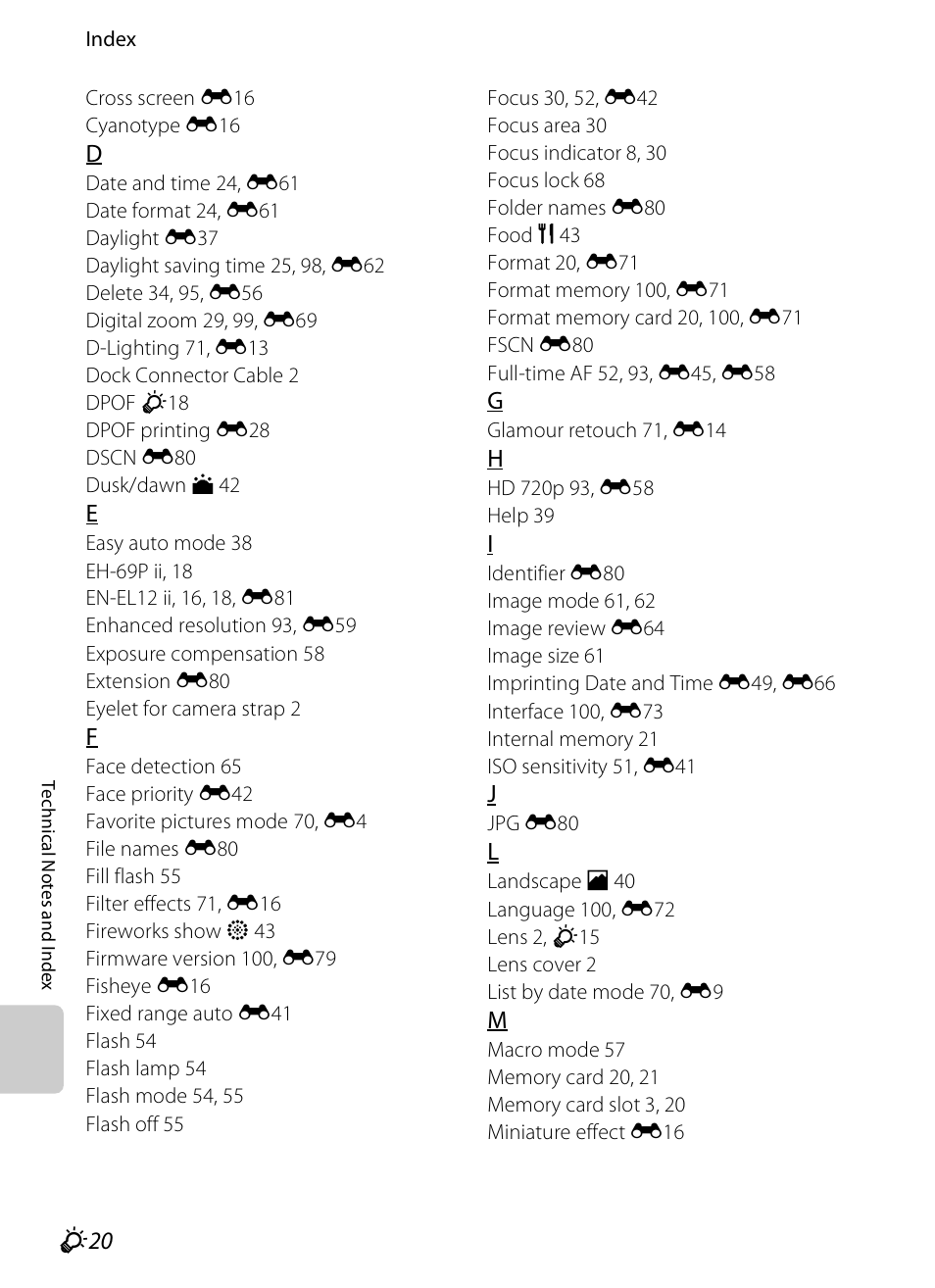 Nikon S1200PJ User Manual | Page 224 / 228