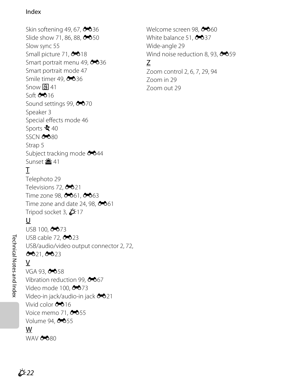 Nikon S1200PJ User Manual | Page 226 / 228