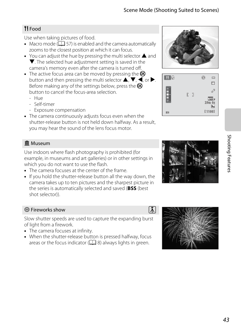 A 43) | Nikon S1200PJ User Manual | Page 61 / 228