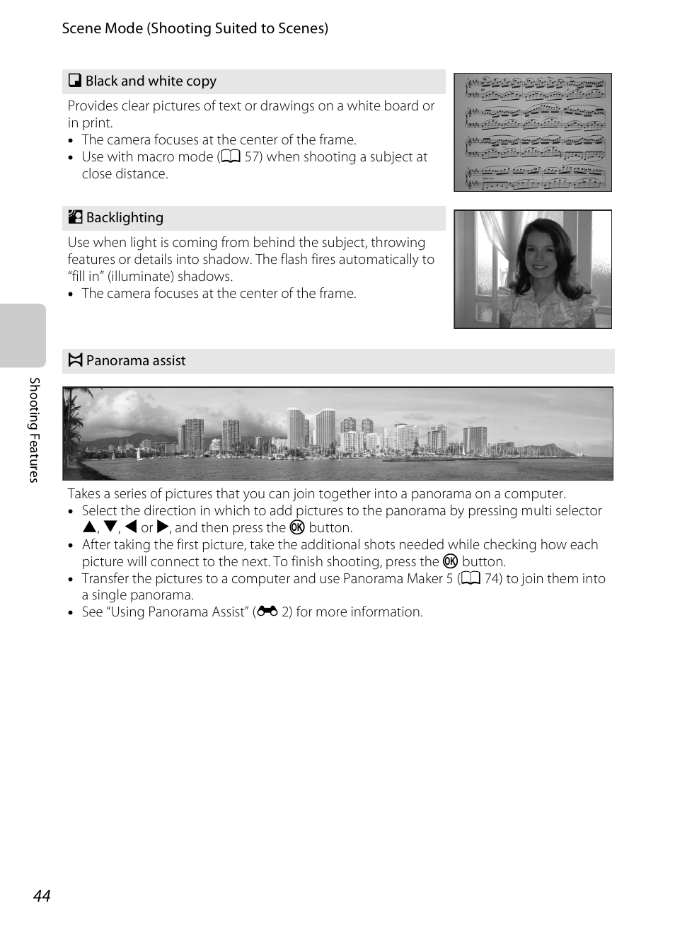 A 44) | Nikon S1200PJ User Manual | Page 62 / 228