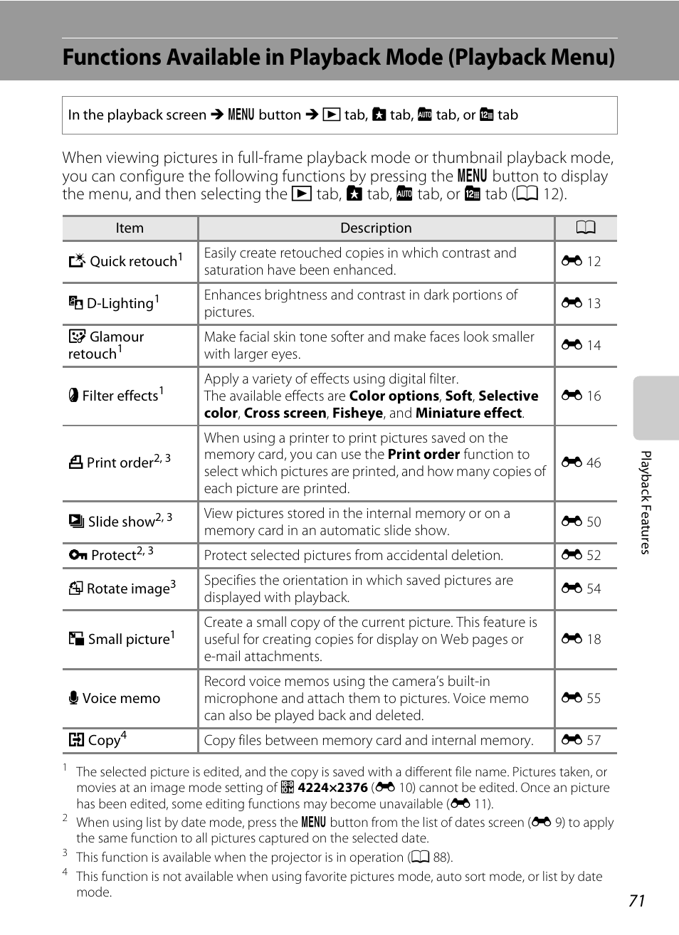 A 71 | Nikon S1200PJ User Manual | Page 89 / 228