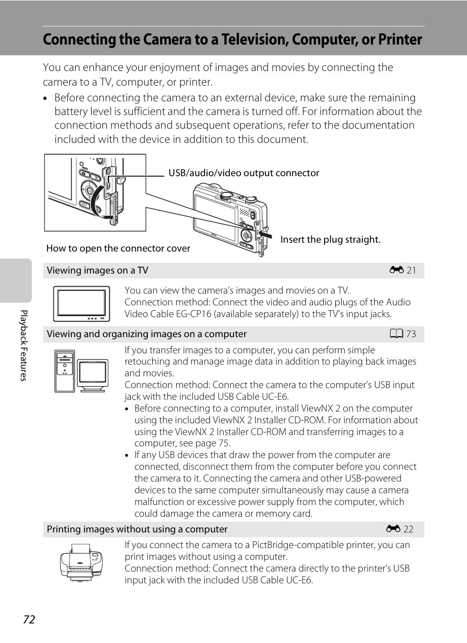 A 72 | Nikon S1200PJ User Manual | Page 90 / 228