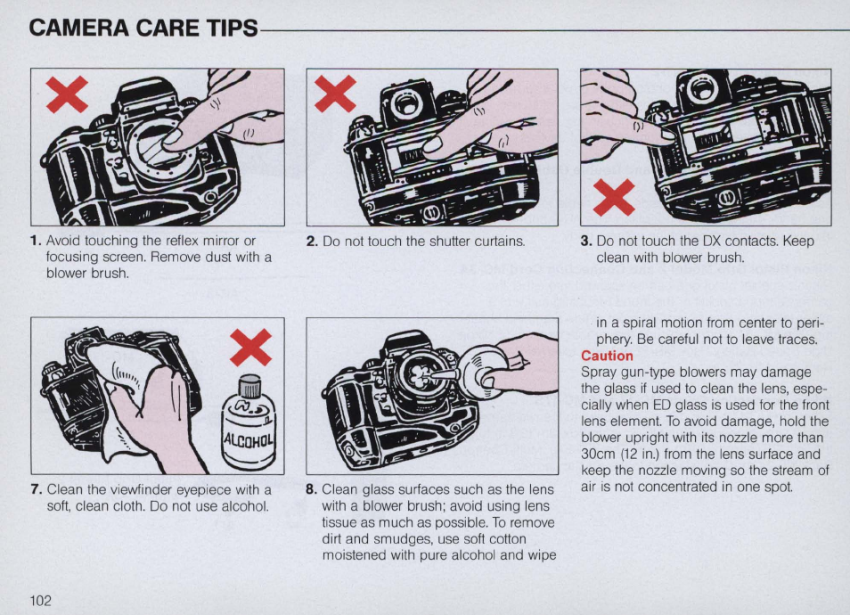 Nikon F4 User Manual | Page 102 / 181