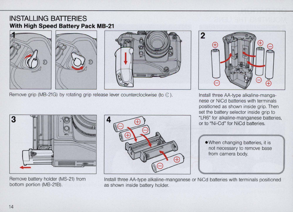 A«/» □ 0 c _ èdl e gig -d bc | Nikon F4 User Manual | Page 14 / 181