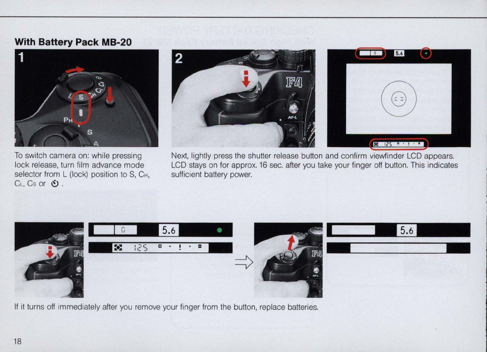 Nikon F4 User Manual | Page 18 / 181