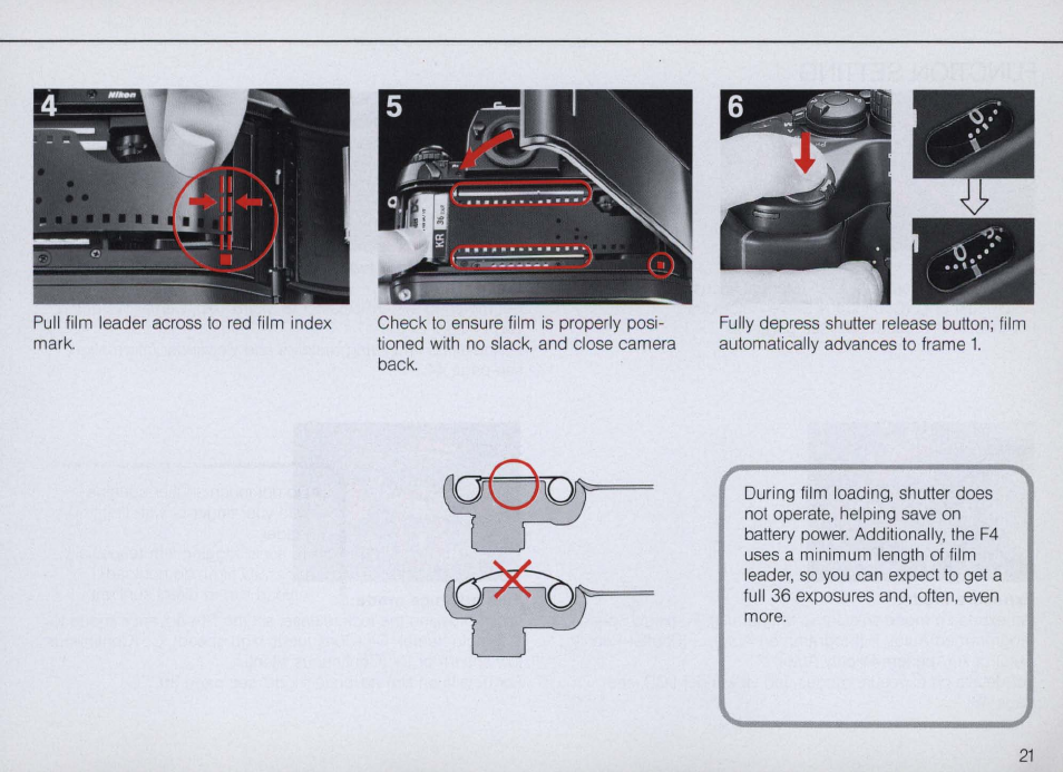 Operation, Mounting the lens, Operation -27 | Nikon F4 User Manual | Page 21 / 181