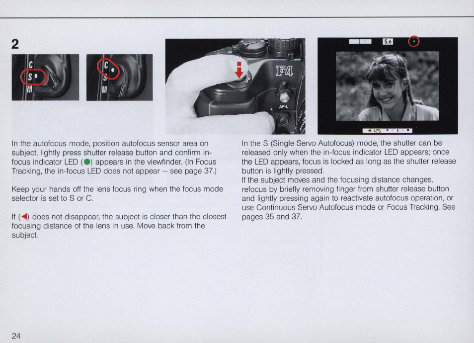 With battery pack mb-20 | Nikon F4 User Manual | Page 24 / 181