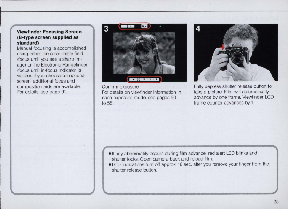 Checking battery power, With high speed battery pack mb-21 | Nikon F4 User Manual | Page 25 / 181