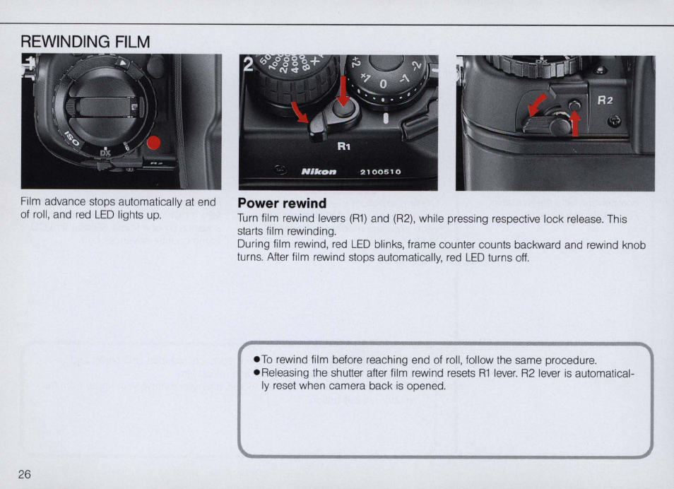 With battery pack mb-20 | Nikon F4 User Manual | Page 26 / 181