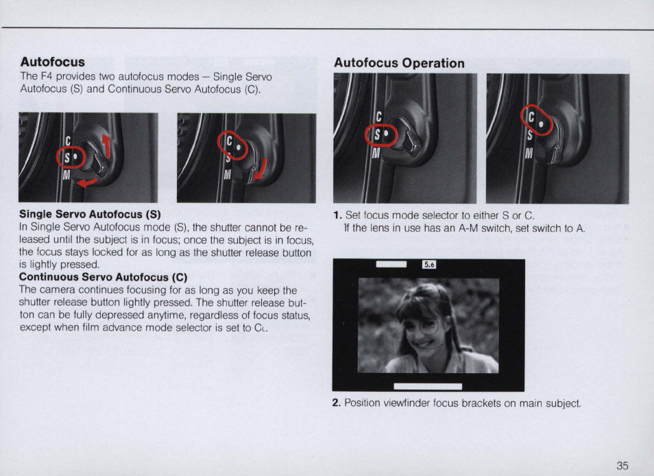 Nikon F4 User Manual | Page 35 / 181