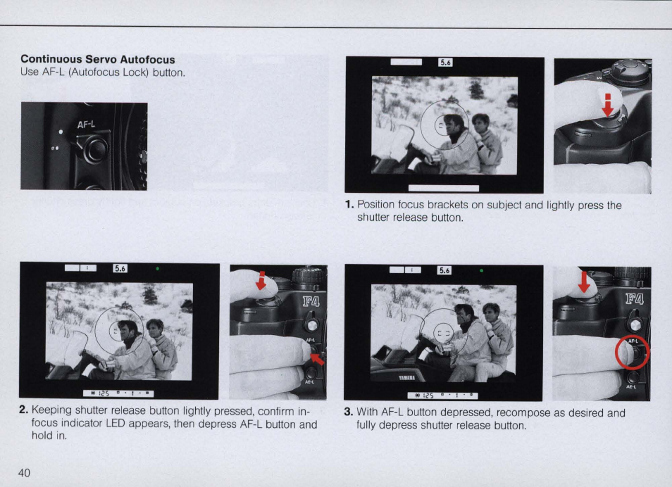 Film advance modes, Film advance modes -31 | Nikon F4 User Manual | Page 40 / 181