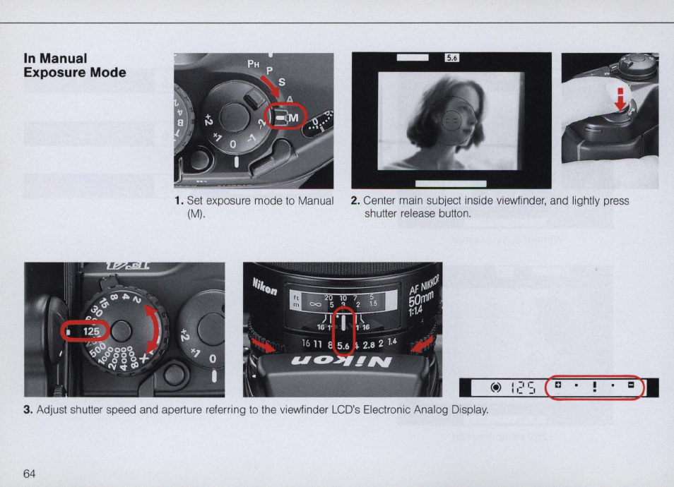 Nikon F4 User Manual | Page 64 / 181