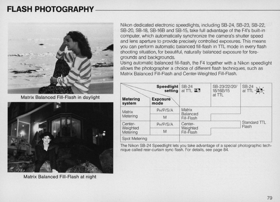 Programmed auto exposure modes (ph, p), Programmed auto exposure modes -53, Programmed auto exposure modes | Nikon F4 User Manual | Page 79 / 181