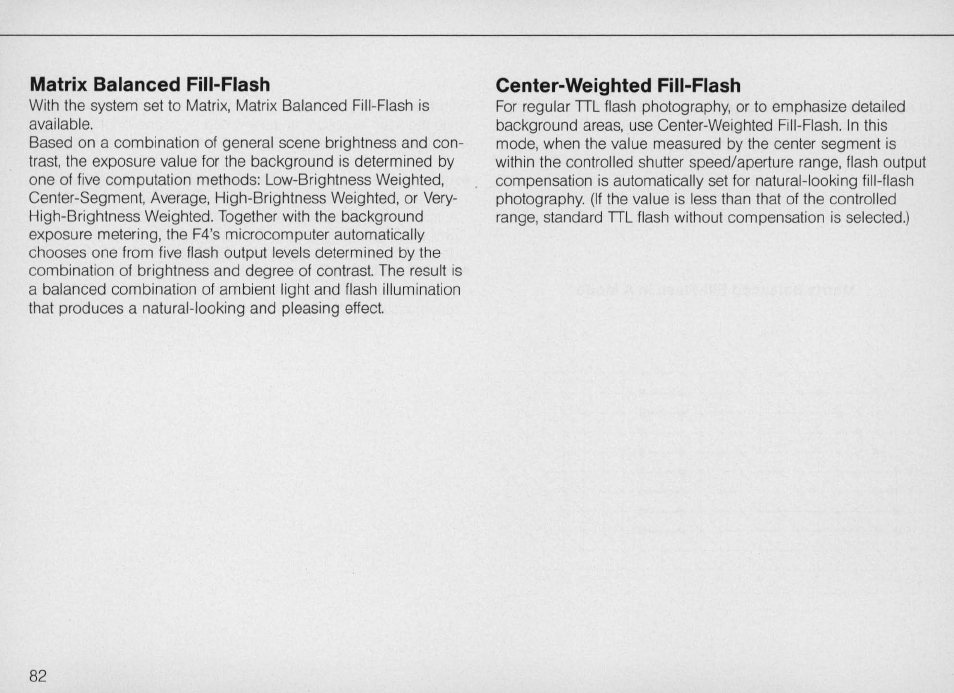 Nikon F4 User Manual | Page 82 / 181