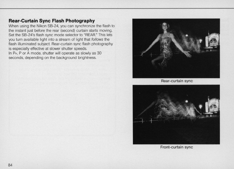 Shutter-priority auto exposure mode (s), Shutter-priority auto exposure mode -56 | Nikon F4 User Manual | Page 84 / 181