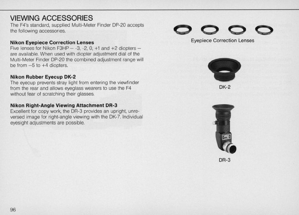 Nikon F4 User Manual | Page 96 / 181